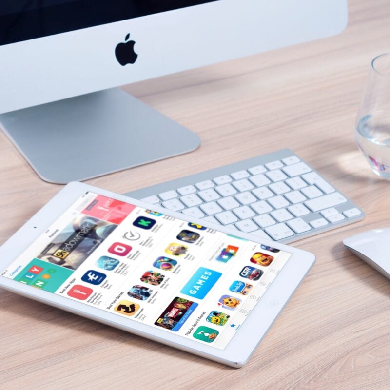 Apple iMac met app store voor succes